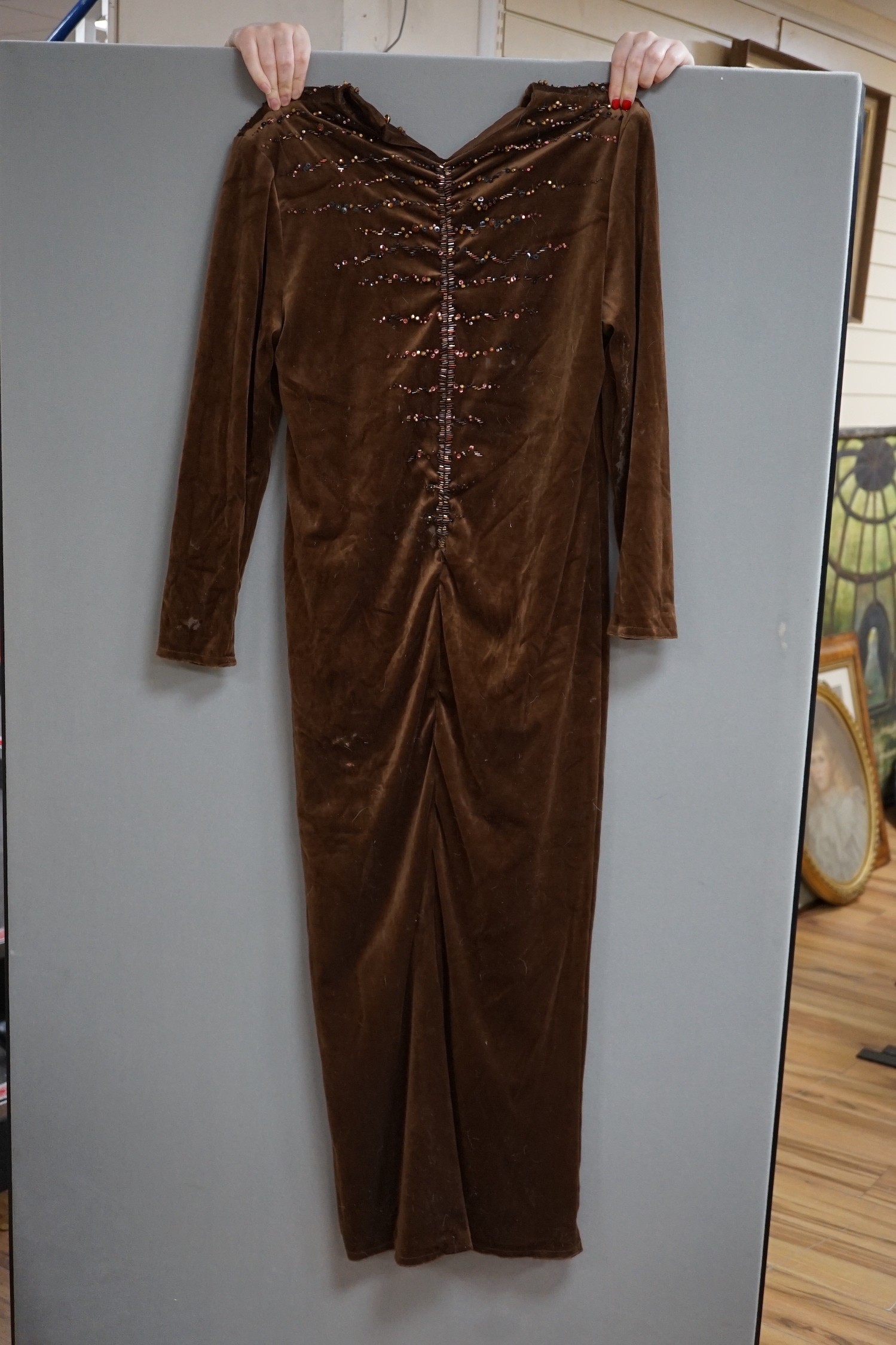 A collection of clothing and designs by Princess Sevilla Hercolani